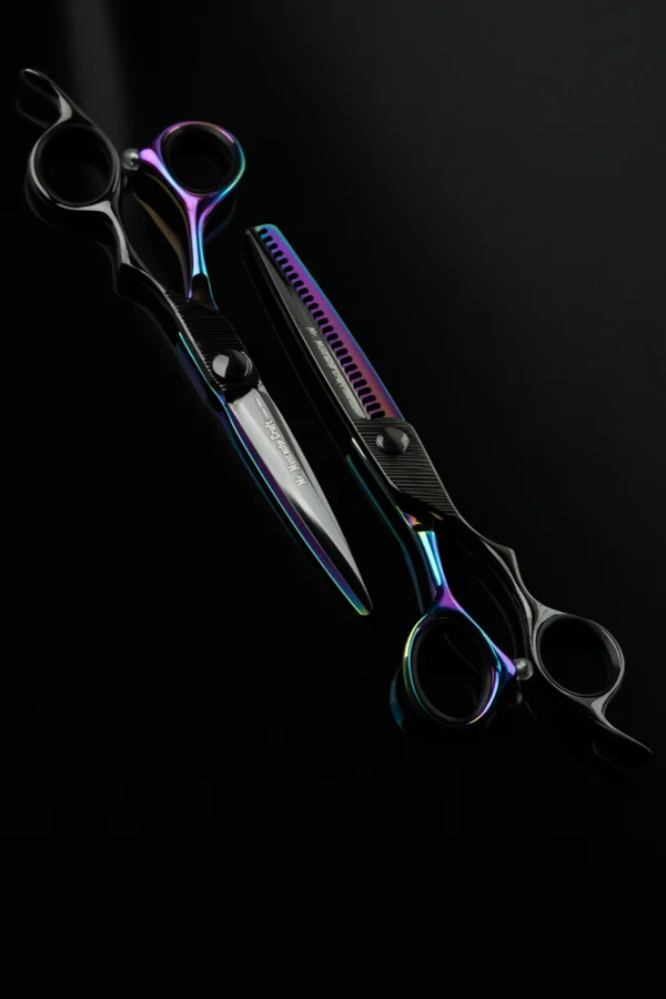 Mr. Mustache Craft x Gasolina - Knipschaar Effileerschaar - 5.5" / 6.0" / 6.5" - Afbeelding 3
